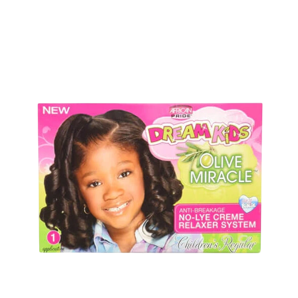 African Pride - Dream Kids Olive Relaxer Kit Regular
